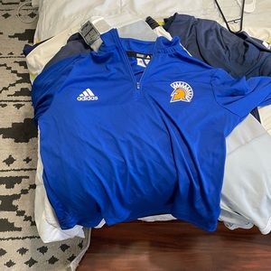 Womens XL San Jose st adidas pullover
